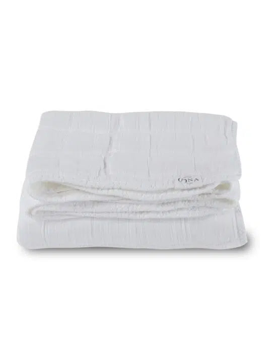 Oona Plaid White