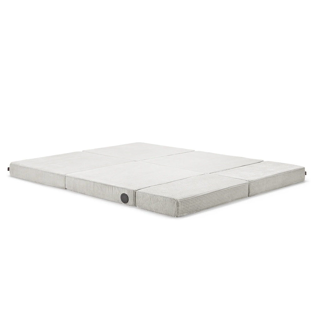 Module de lit d'appoint Wonderwuzz 'LA-LE-LU Cord' Punzel gris