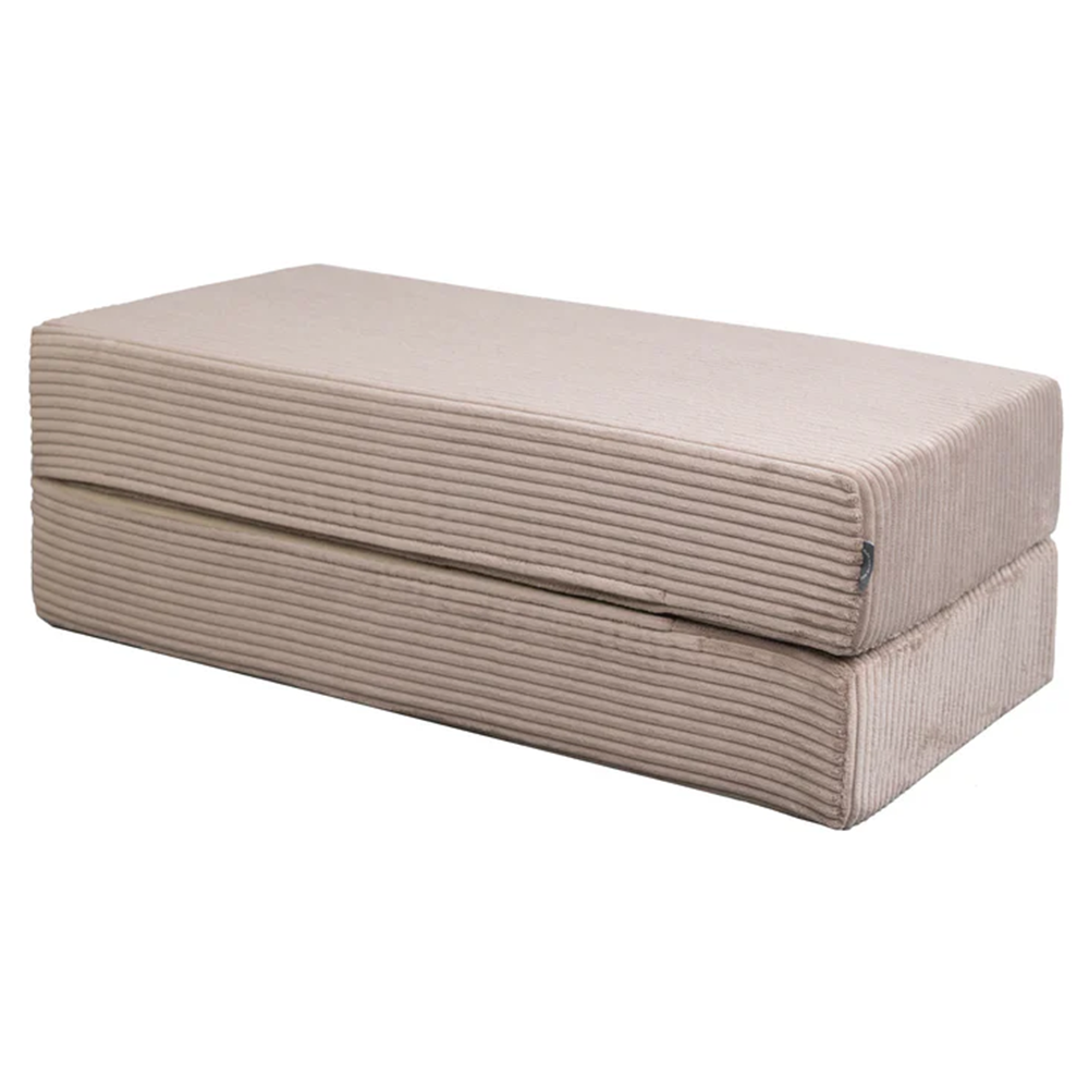 Wonderwuzz guest bed module 'LA-LE-LU Cord' Taupe Nimmersatt