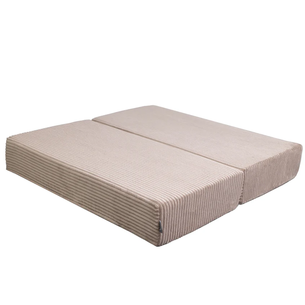 Wonderwuzz guest bed module 'LA-LE-LU Cord' Taupe Nimmersatt