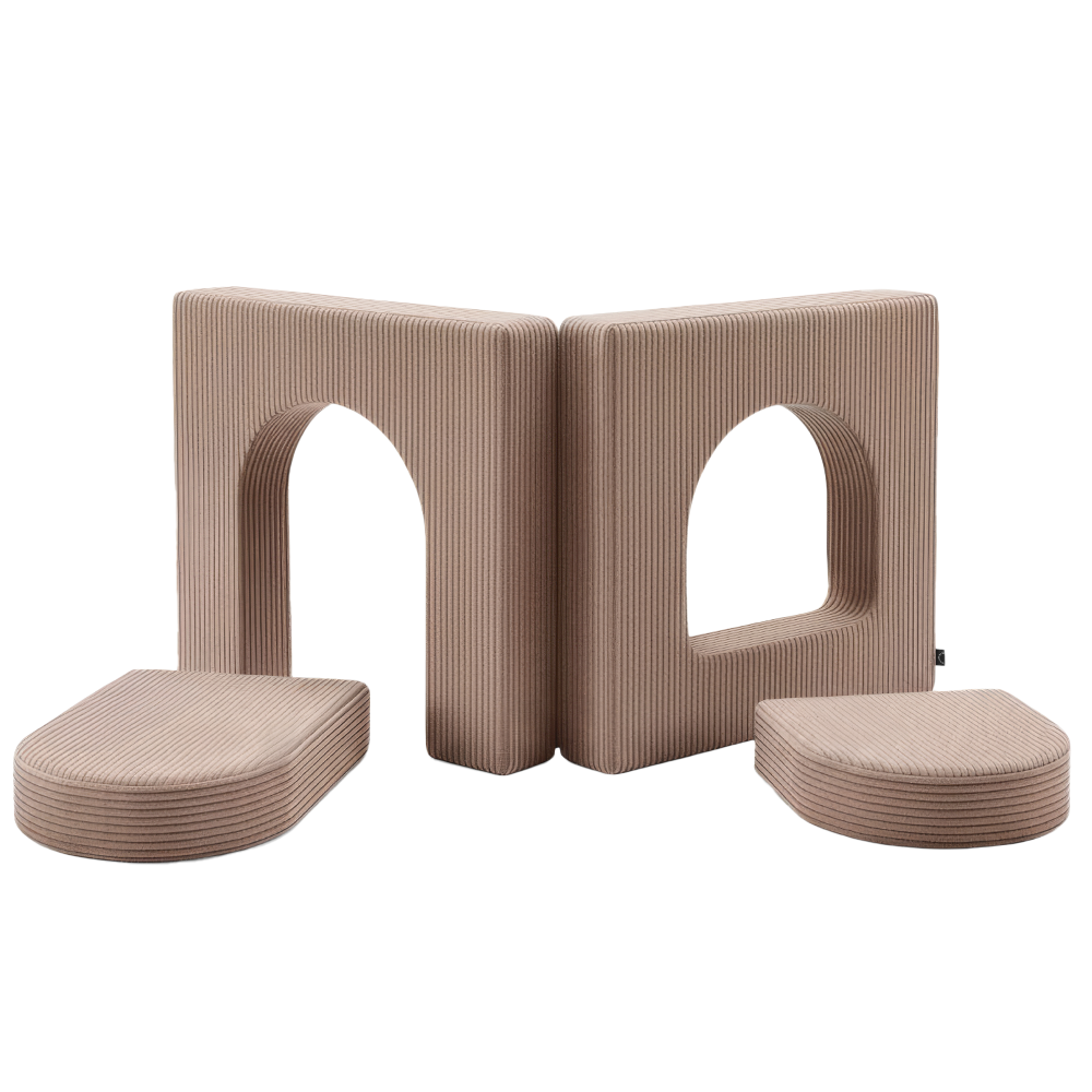 Modulo casa Wonderwuzz 'KLOPF KLOPF Cord' Taupe Nimmersatt