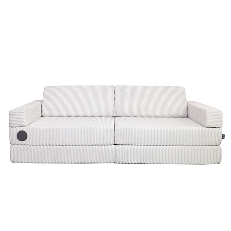 Wonderwuzz Spielsofa 'OH SO SOFY Cord' Cremehontas