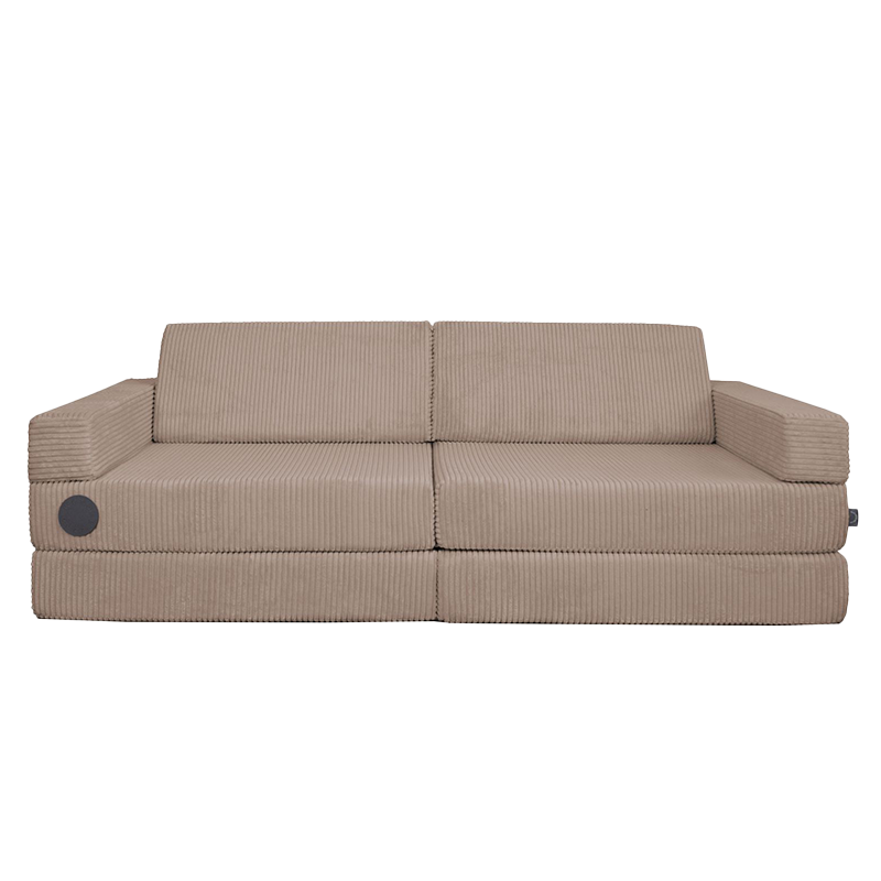 Divano da gioco Wonderwuzz 'OH SO SOFY Cord' Taupe Nimmersatt