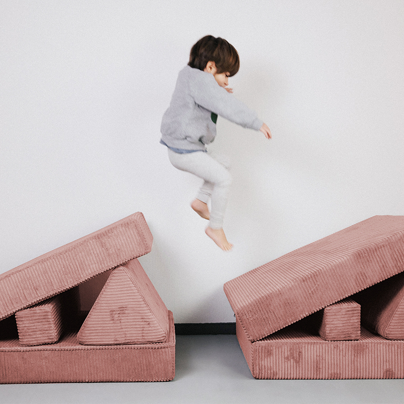Wonderwuzz Spielsofa 'OH SO SOFY Cord' Pinkerbell