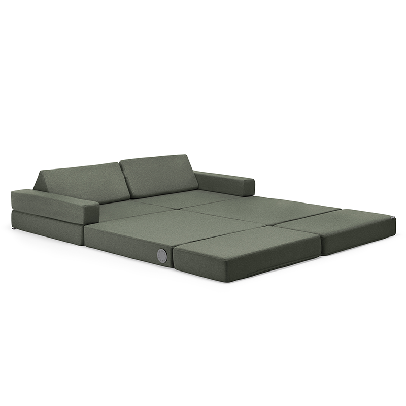 Module de lit d'appoint Wonderwuzz 'LA-LE-LU' Monstre vert