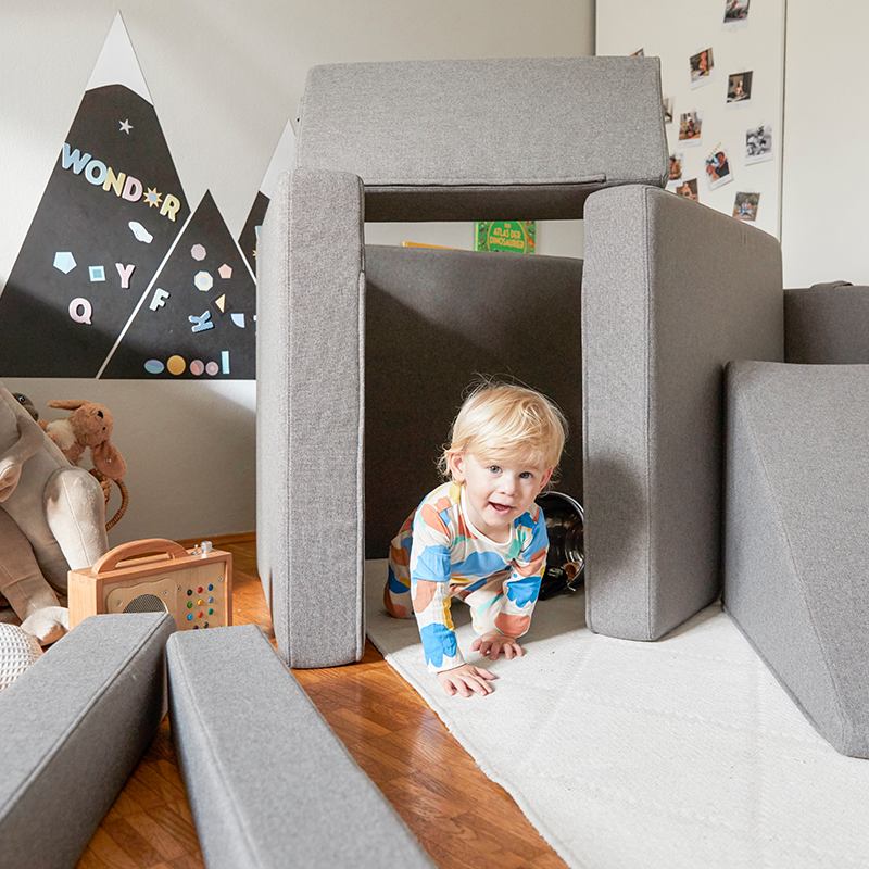 Wonderwuzz Spielsofa 'OH SO SOFY' Grauffelo