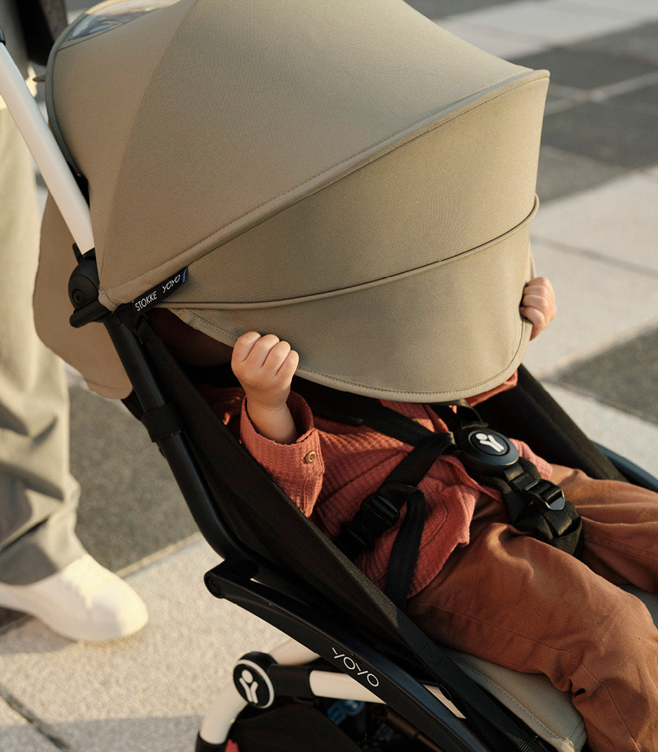 YOYO Textil 6+ – Komfort, UV-Schutz &amp; Sicherheit für Kinderwagen ab 6 Monaten