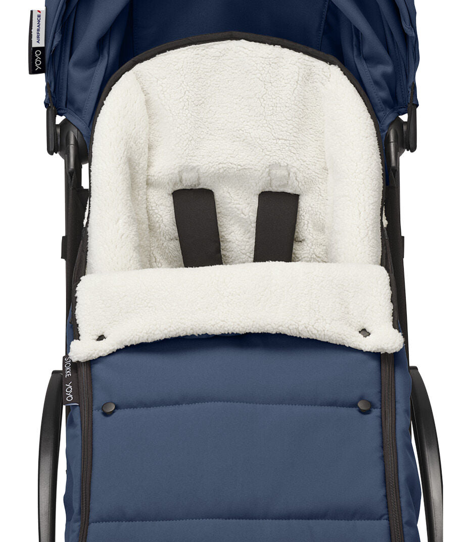 Stokke YOYO footmuff, Navy Blue