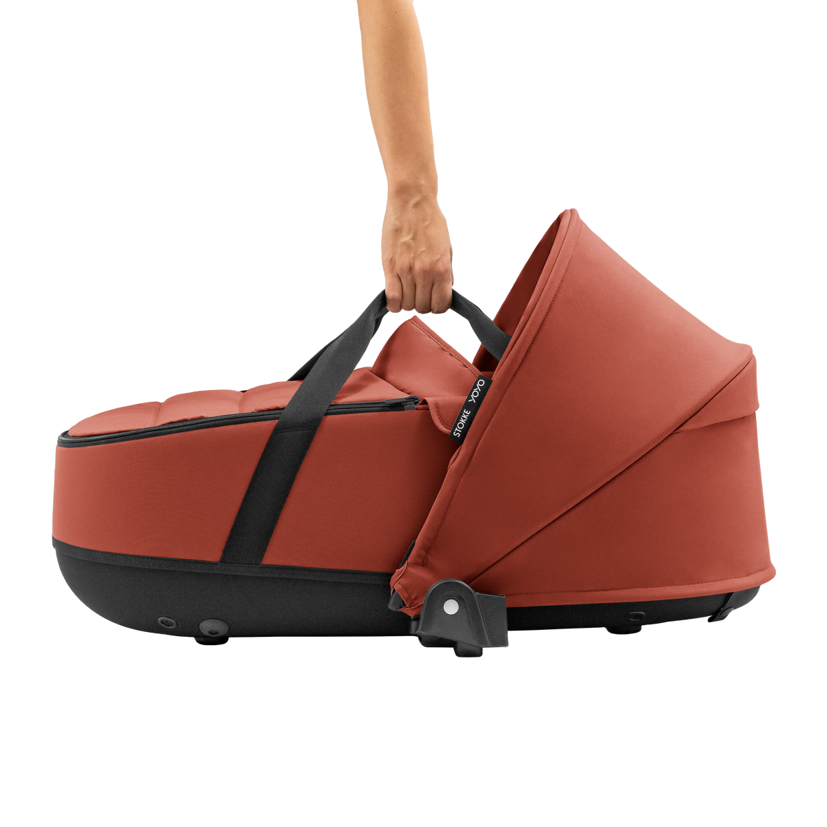 Stokke YOYO⁵ Stroller with Carrycot in Berry - Image 7