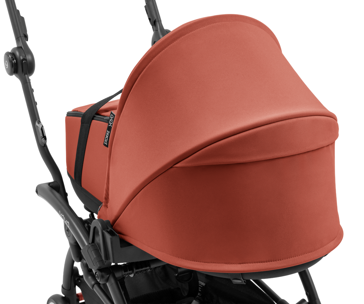 Stokke YOYO⁵ Stroller with Carrycot in Berry - Image 26
