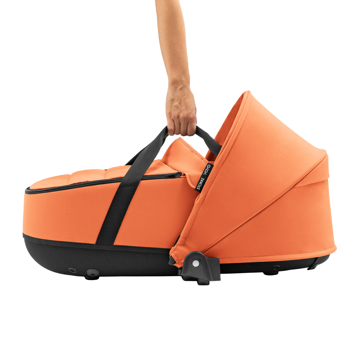 Stokke YOYO⁵ Stroller with Carrycot in Peach - Image 7