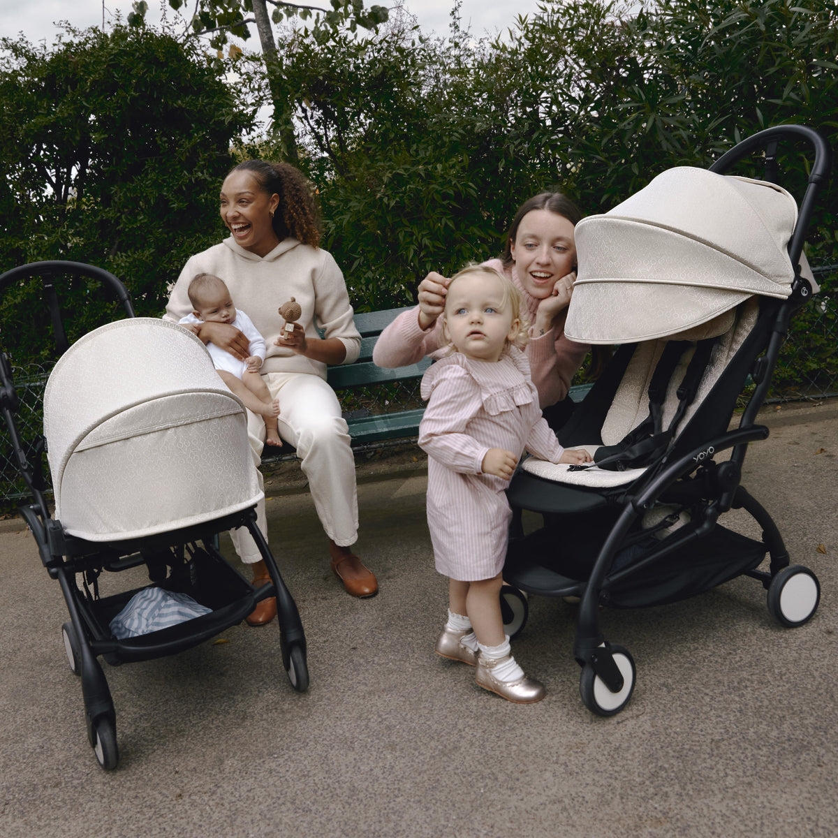 Passeggino Stokke YOYO⁵ con set per neonati Bonpoint Beige - Immagine 49