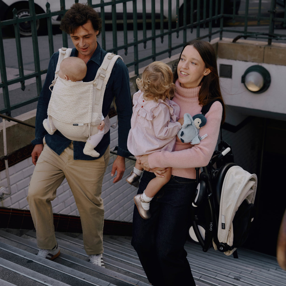 Passeggino Stokke YOYO⁵ con culla Bonpoint Beige - Immagine 44