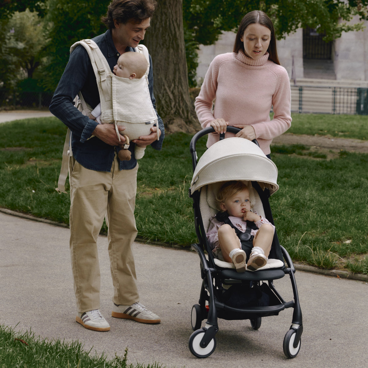 Passeggino Stokke YOYO⁵ con culla Bonpoint Beige - Immagine 42