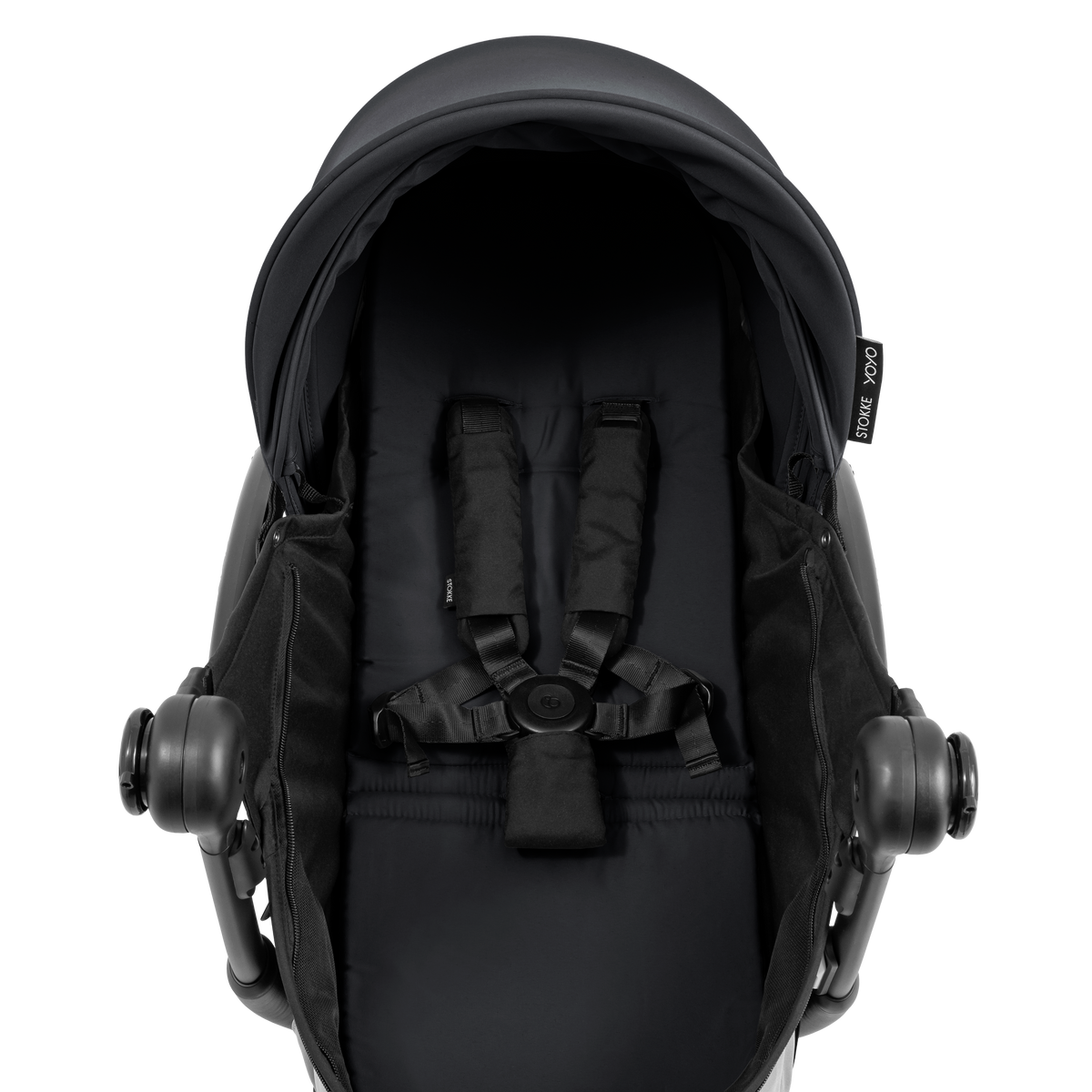Stokke YOYO⁵ Stroller with Newborn Kit, Black - Image 7