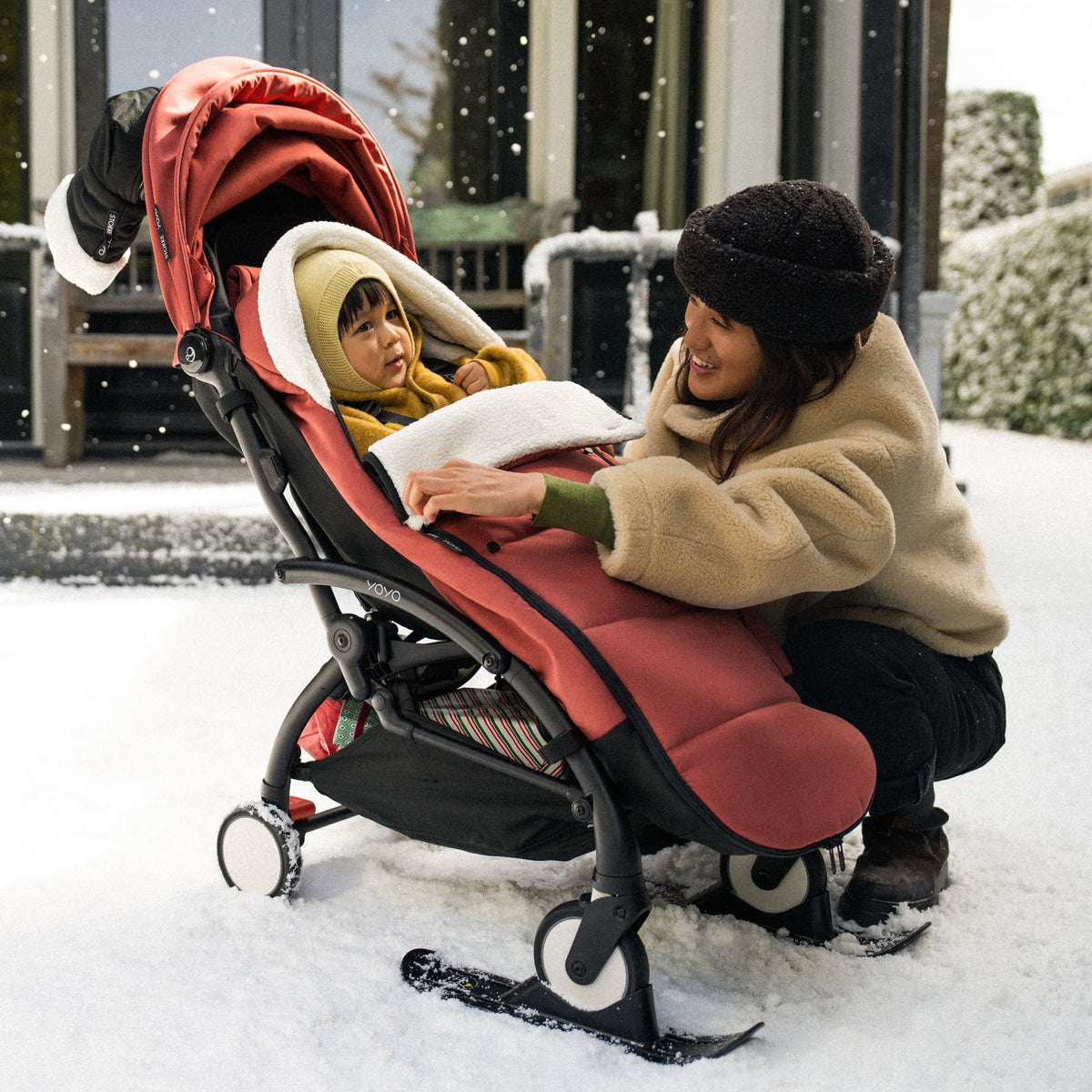 Stokke YOYO Skier Schwarz - Bild 4