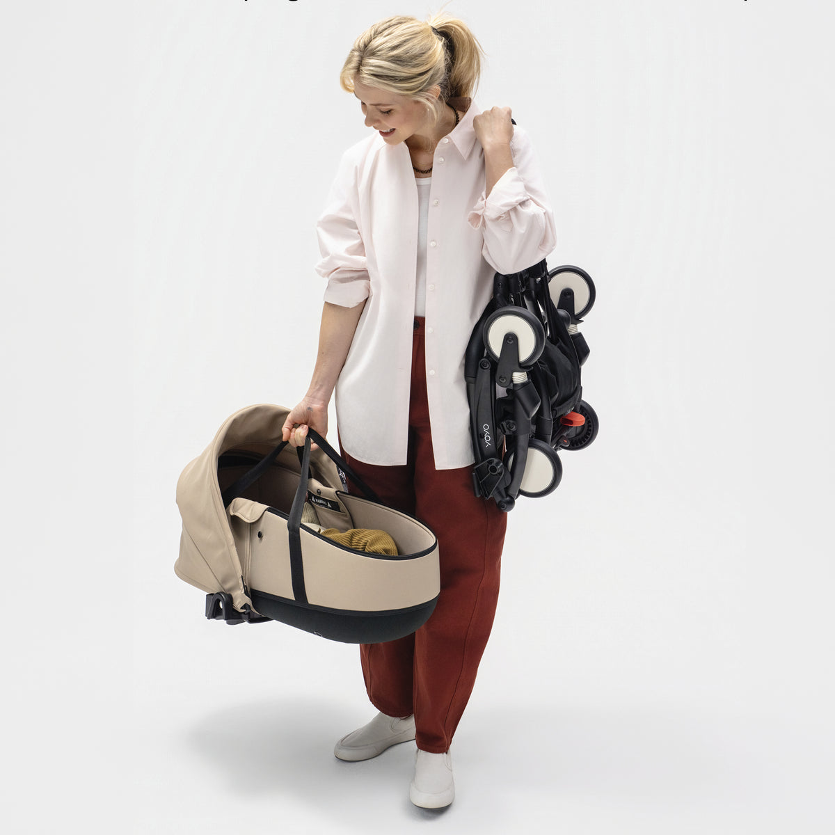 Stokke YOYO⁵ Stroller with Carrycot, Black - Image 20