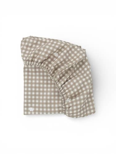 Malomi Kids cotton bed sheet country check