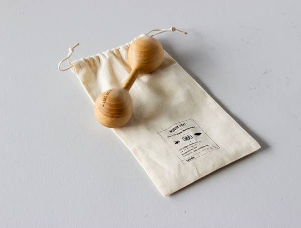 Wooden Story hochet en bois Lark