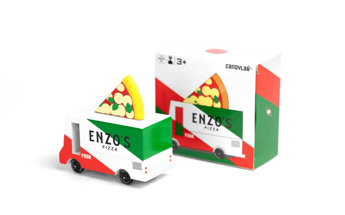 Candylab Toys Pizza Van
