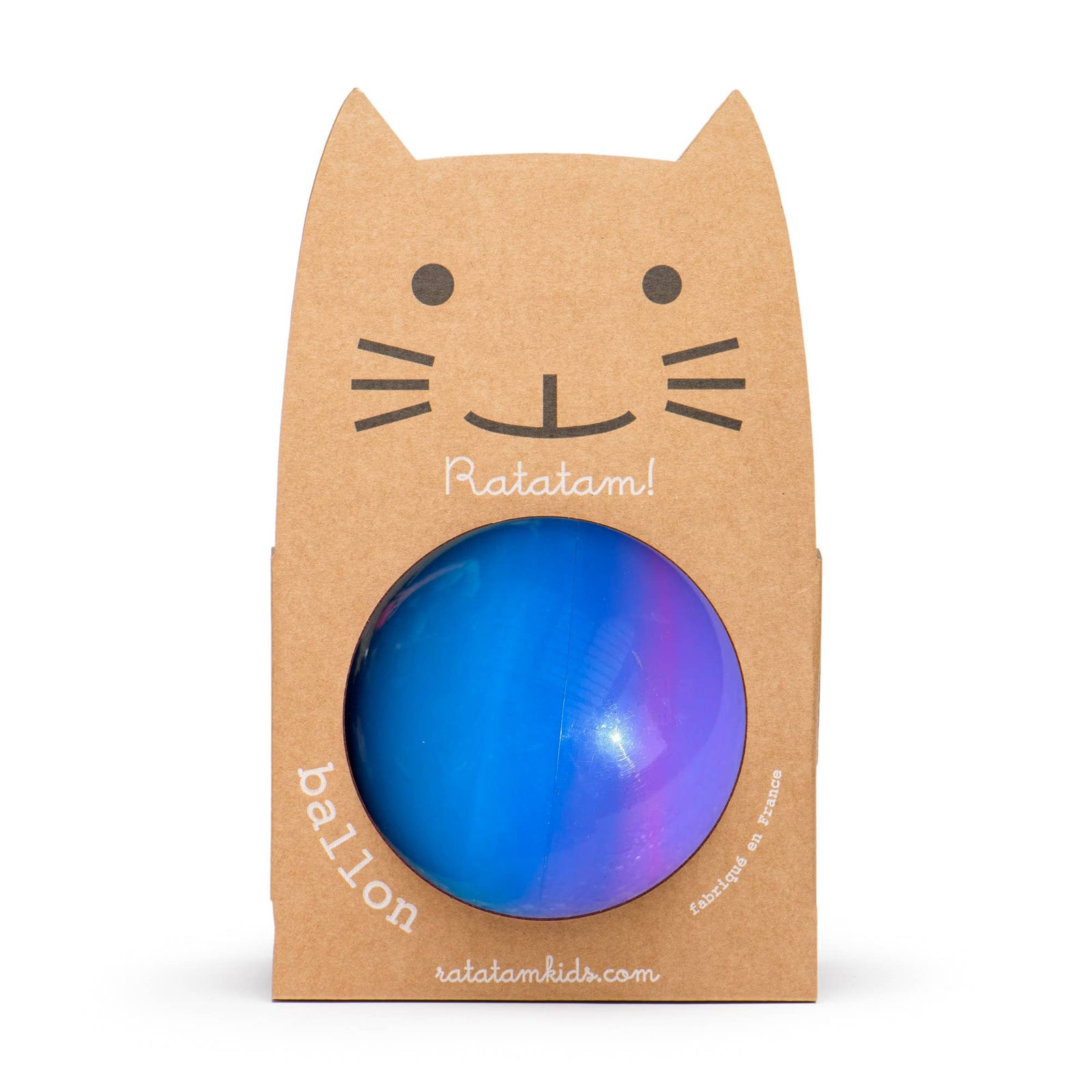 Purple-blue ball, 15 cm