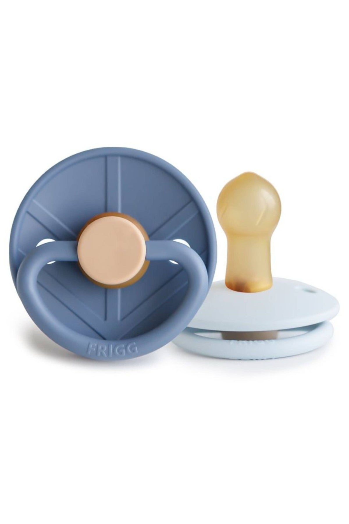 FRIGG Little Viking Schnuller Puderblau 6-18 Monate