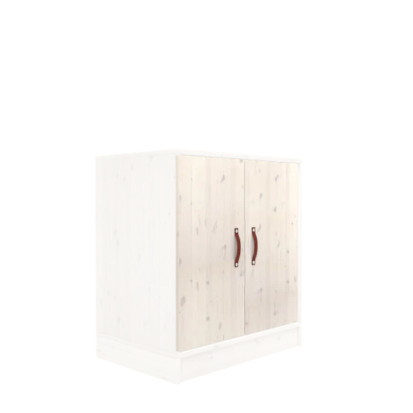 Lifetime Kidsrooms ALL-IN-ONE - Set di ante per unità di base 80 cm Whitewash