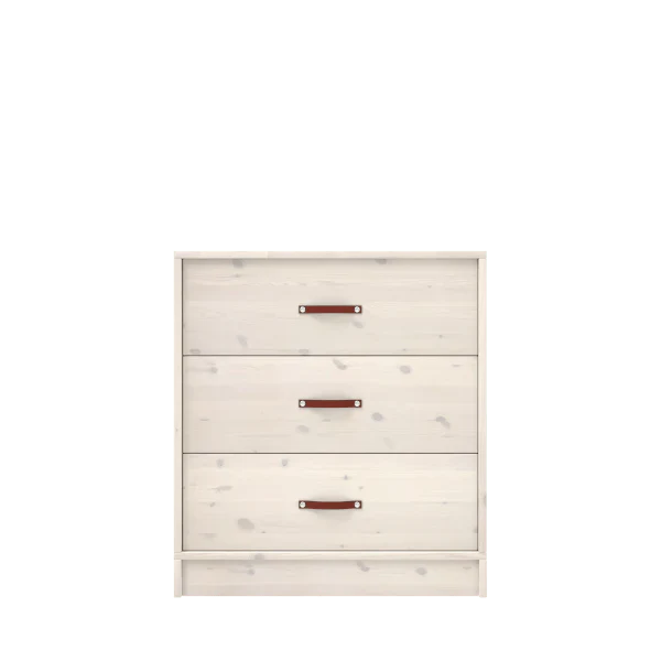Lifetime Kidsrooms ALL-IN-ONE kommode  mit 3 Schubladen Whitewash