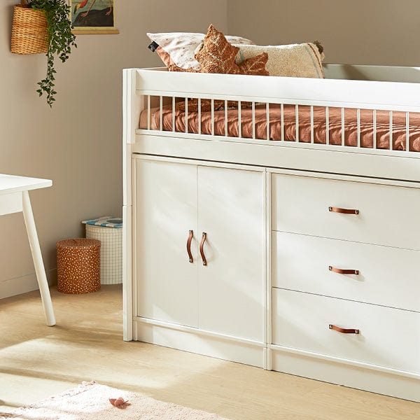 Lifetime Kidsrooms ALL-IN-ONE kommode  mit 3 Schubladen Whitewash