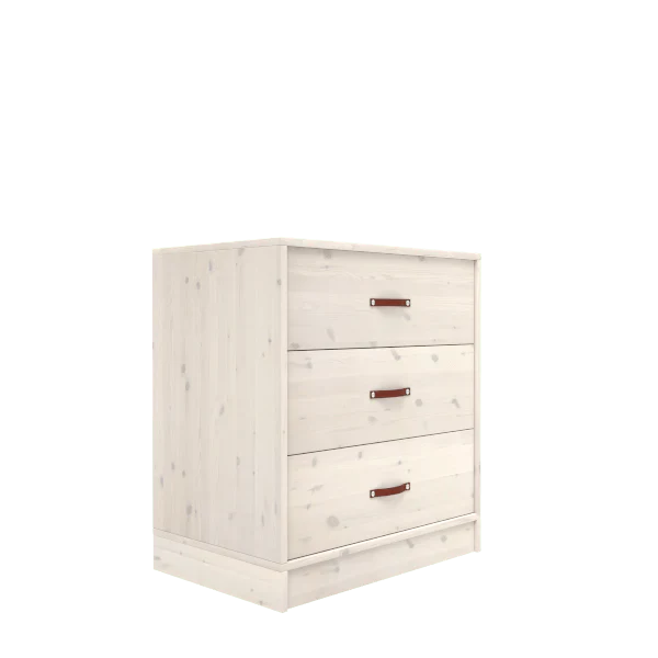 Lifetime Kidsrooms ALL-IN-ONE kommode  mit 3 Schubladen Whitewash