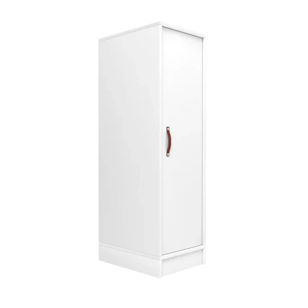 Lifetime Kidsrooms ALL-IN-ONE Armadio alto con ante, ripiano e appendiabiti Bianco