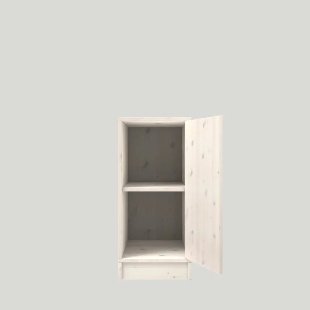 Lifetime Kidsrooms ALL-IN-ONE Armoire avec étagère et tringle à vêtements Whitewash