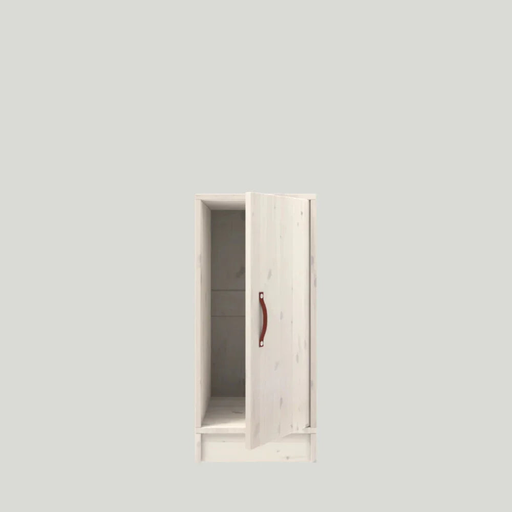 Lifetime Kidsrooms ALL-IN-ONE Armoire avec étagère et tringle à vêtements Whitewash