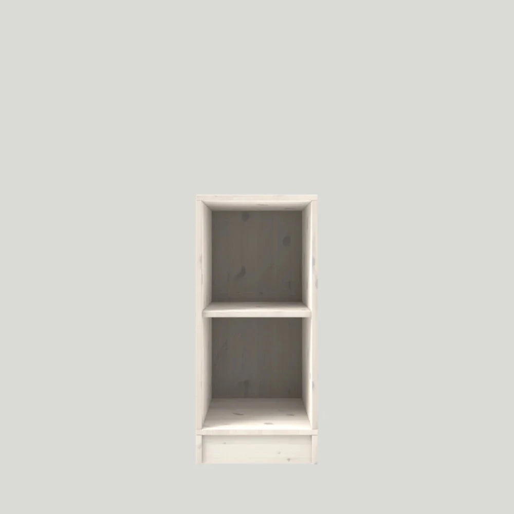 Lifetime Kidsrooms ALL-IN-ONE Armoire avec étagère et tringle à vêtements Whitewash