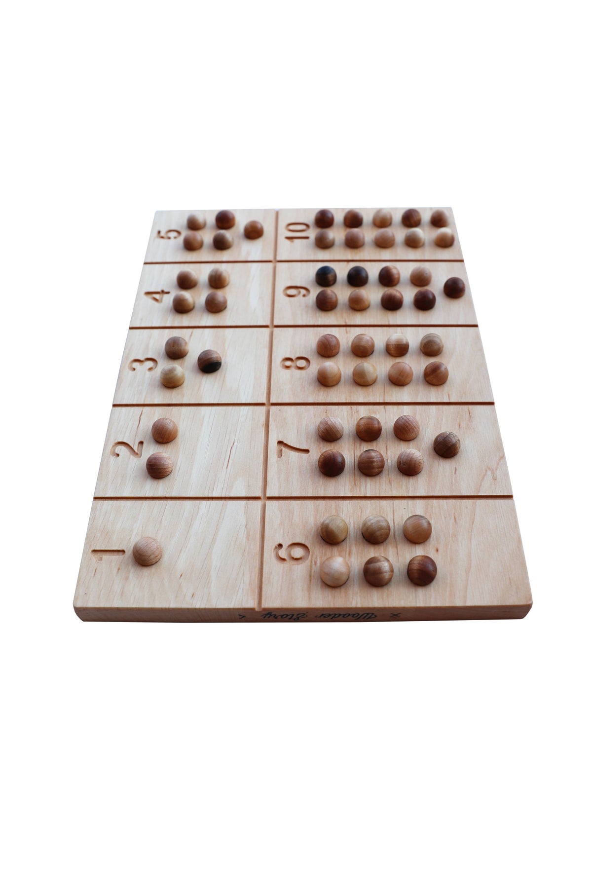 Wooden Story Nummern-Tracking-Board