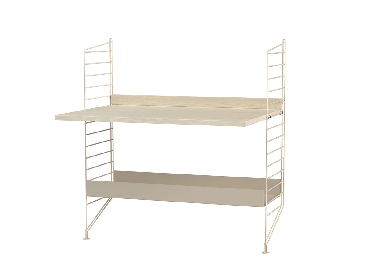 String Furniture Kinderzimmer A Beige / Esche Regalsystem