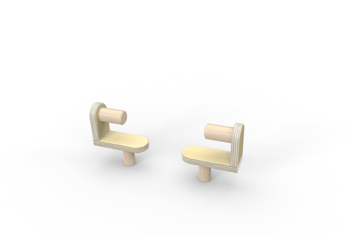 Pure Position Porte-rouleau de papier Bouleau naturel
