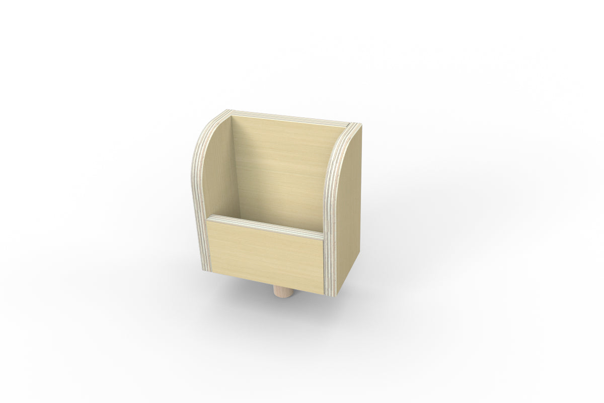 Pure Position note box ruby red