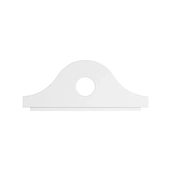 Lifetime Kidsrooms Glockengiebelfront für Regal Weiss
