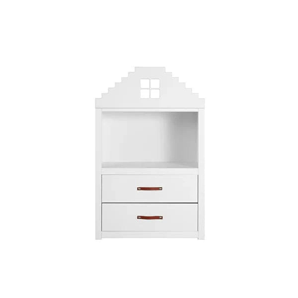 Lifetime Kidsrooms Stepped gable front for shelf unit white