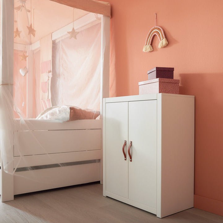 Lifetime Kidsrooms bookcase with one shelf Whitewash