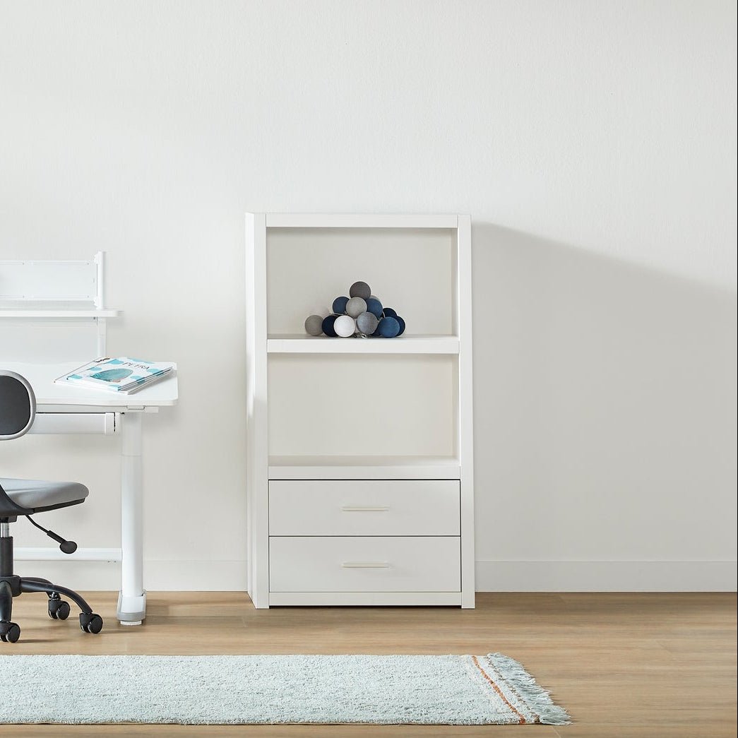 Libreria a due ripiani Lifetime Kidsrooms Bianco