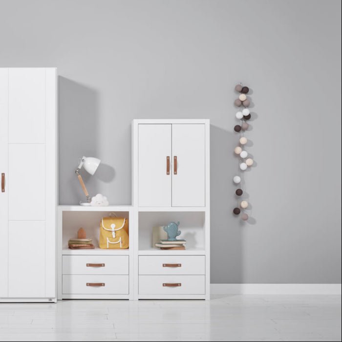 Libreria a tre ripiani Lifetime Kidsrooms Whitewash