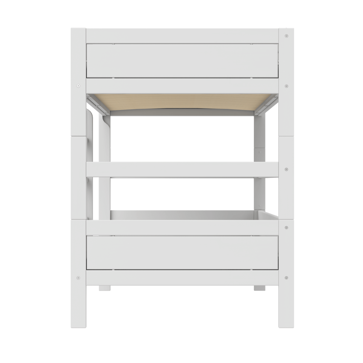 Lifetime Kidsrooms Etagenbett 120 mit Leiter Whitewash