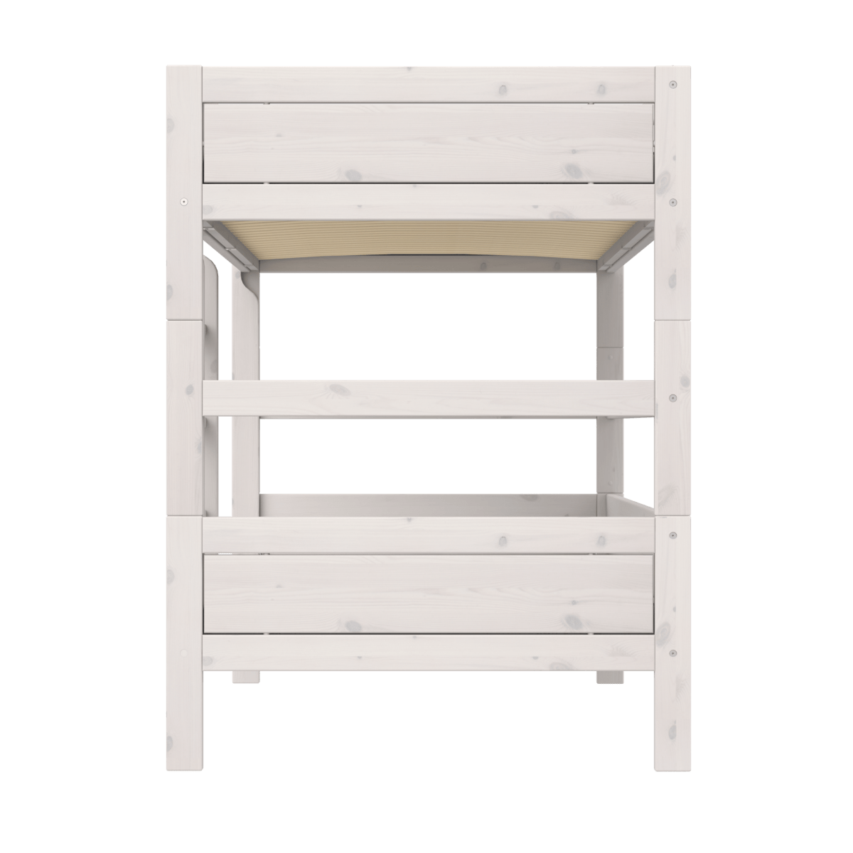 Lifetime Kidsrooms Etagenbett 120 mit Leiter Whitewash