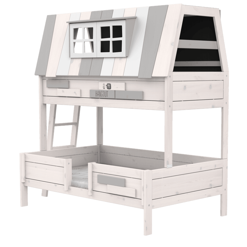 Lifetime Kidsrooms Lit superposé - My Hangout 90/120 cm Whitewash