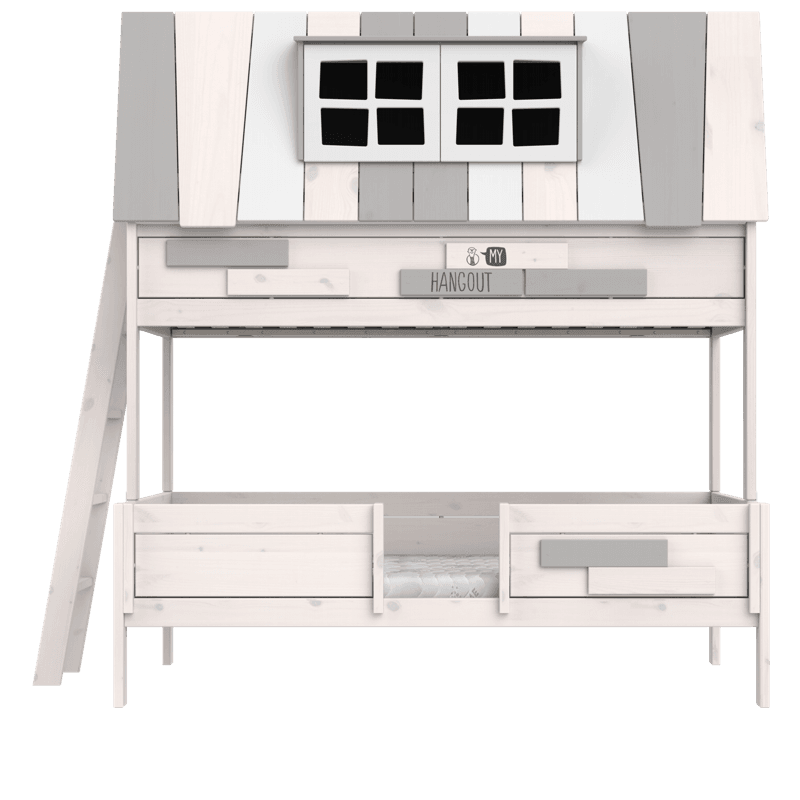 Lifetime Kidsrooms Lit superposé - My Hangout 90/120 cm Blanc