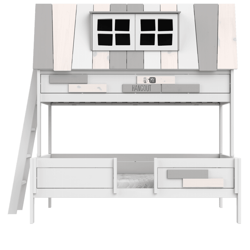Lifetime Kidsrooms Bunk bed - My Hangout 90/140x200 cm White