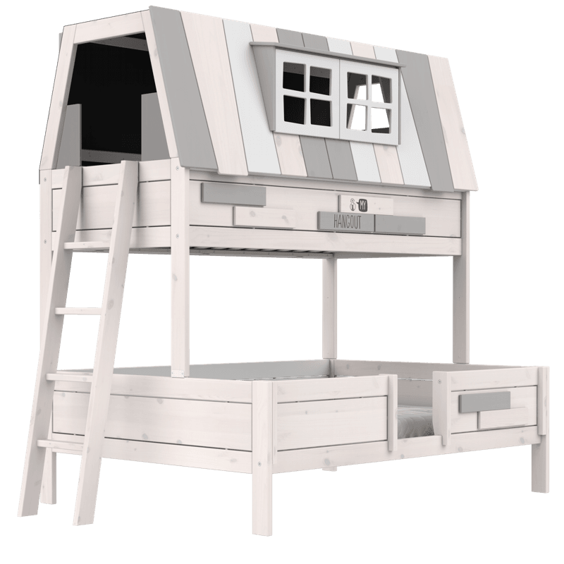 Lifetime Kidsrooms Bunk bed - My Hangout 90/140x200 cm Whitewash