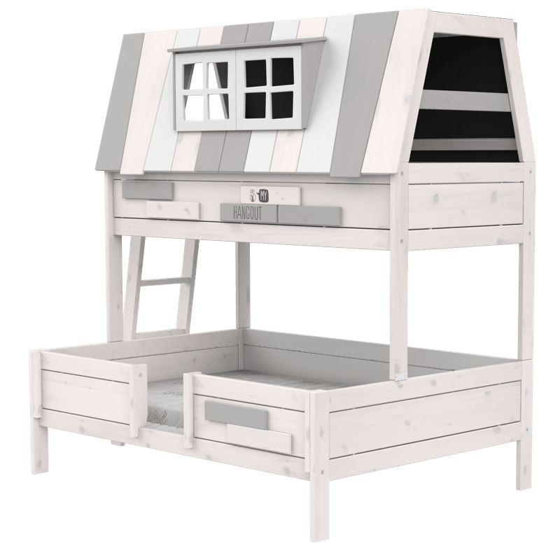 Lifetime Kidsrooms Bunk bed - My Hangout 90/140x200 cm Whitewash